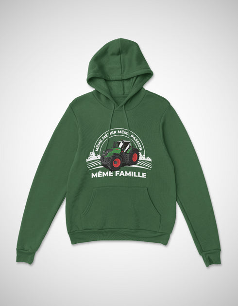 Tracteur Vert Foncé pull unisexe